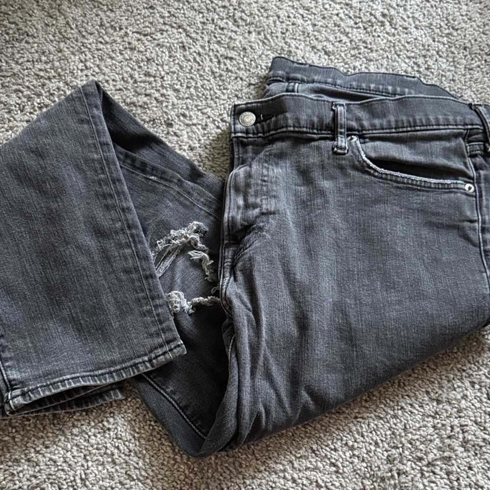 American Eagle Outfitters Men's Black Jeans